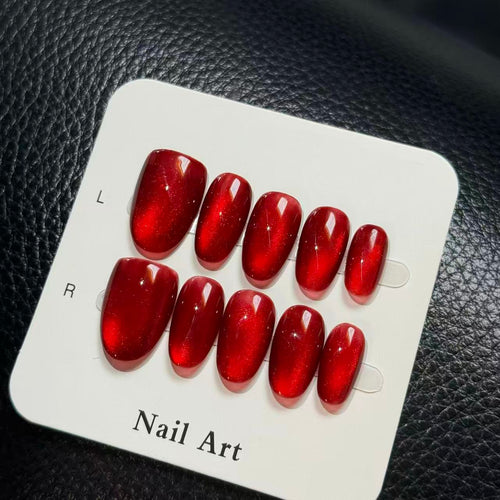 SENTIA "Liquid Light" Velvet Cat-Eye Series — 3D Magnetic Aura Gel Nails